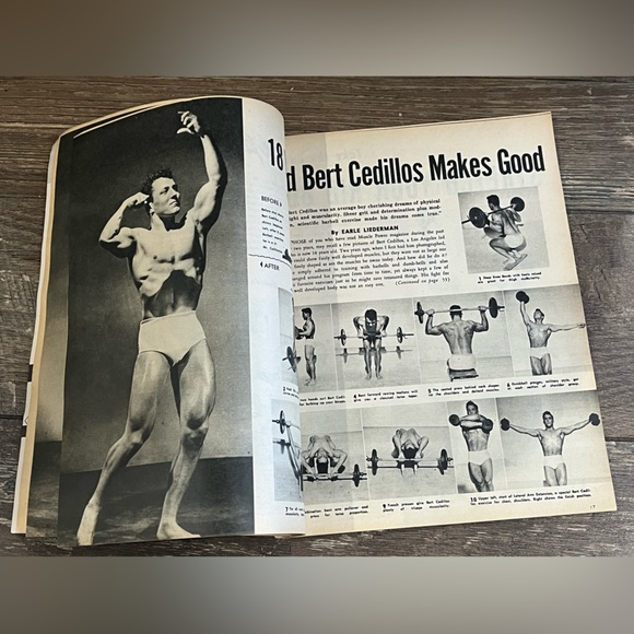Vintage 1955 - Muscle Power Bodybuilding Magazine - May Edition - Picture 4 of 4